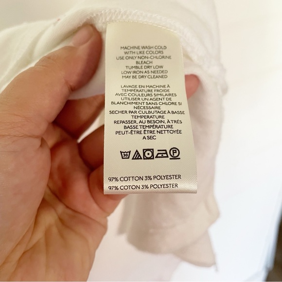 NWT Free People We The Free Soul Song Long Sleeve Tee in Ivory Size Large - Picture 8 of 16